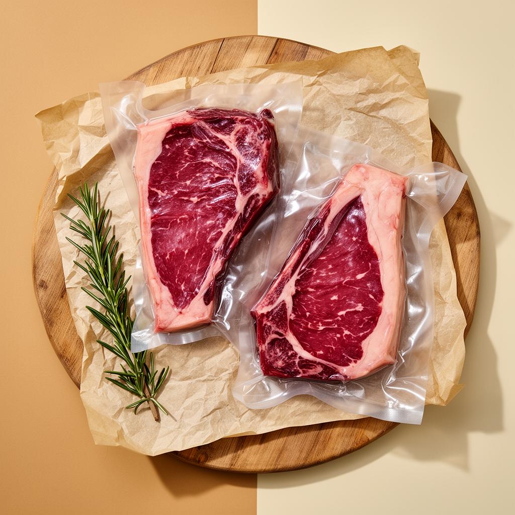 Quarter Beef vacuum-sealed cuts